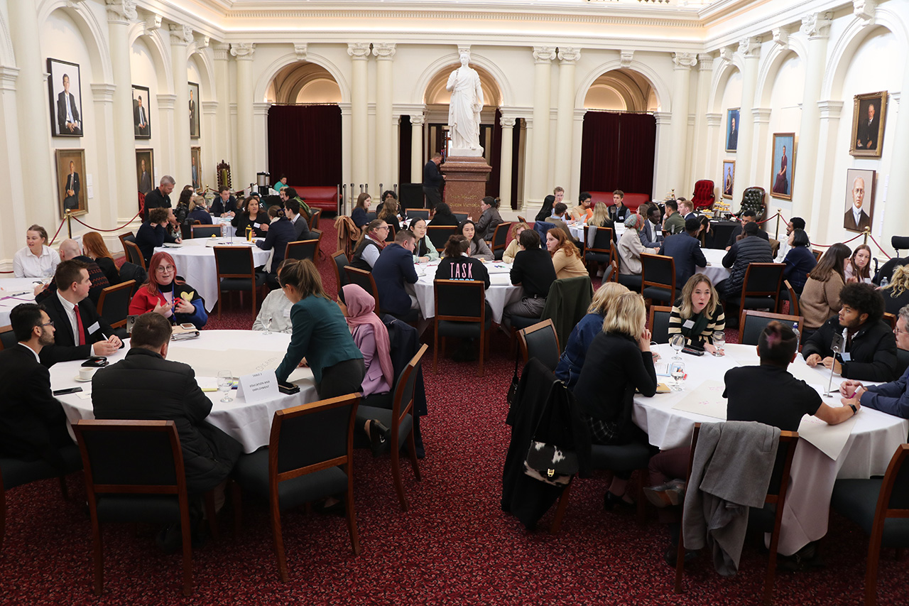 MYG members at Parliament House forum